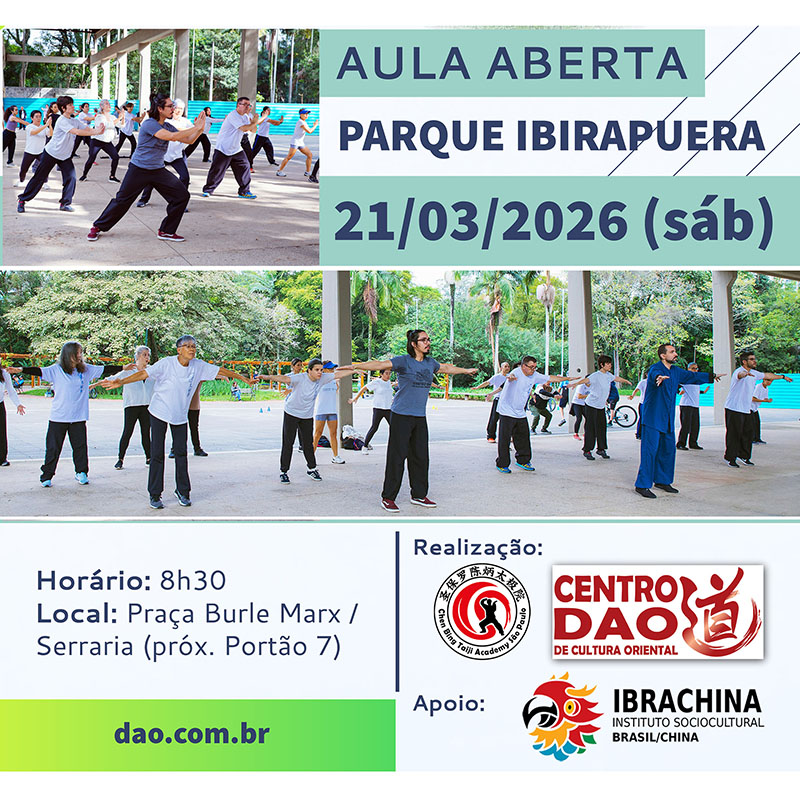 Dia Mundial do Tai Chi Chuan no Parque Ibirapuera